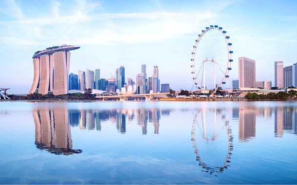 Marina Bay Waterfront Promenade,Singapore Marina Bay Waterfront Promenade